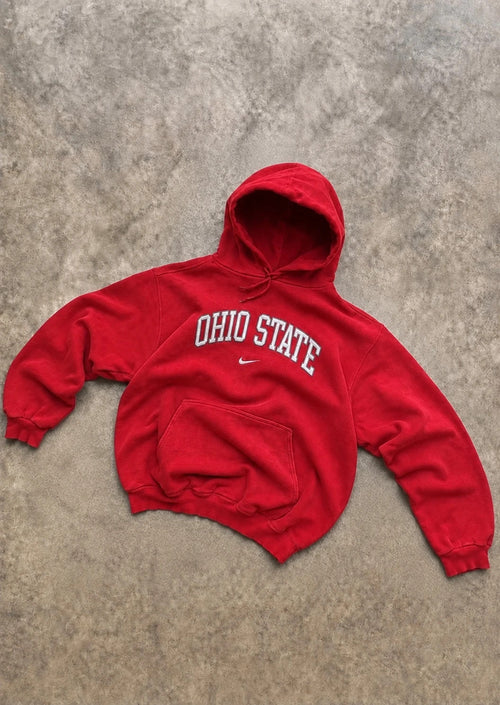 Hoodie Nike Ohio State Buckeyes Vintage – Rouge College USA
