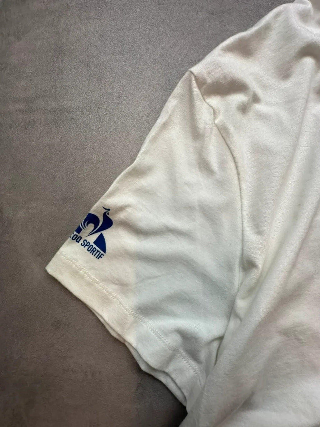 T-Shirt Vintage France Olympique « France » – Blanc