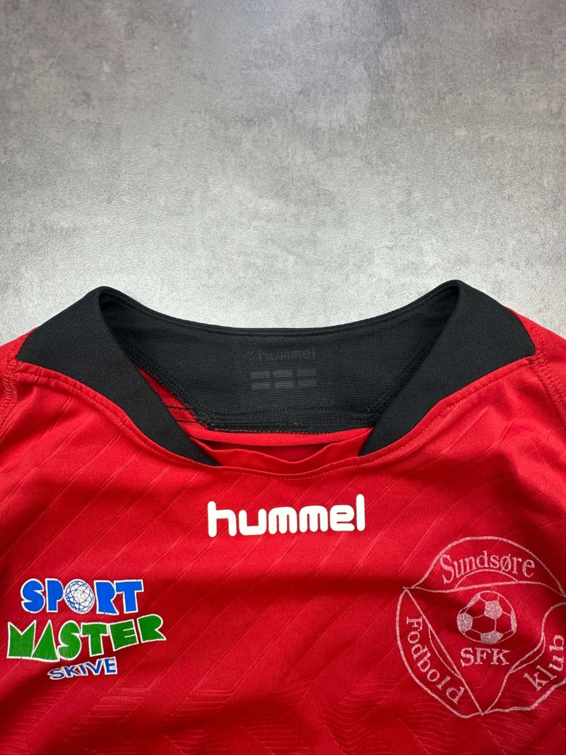 Maillot Hummel Sundsøre FK Football Rouge – Vintage Sportswear