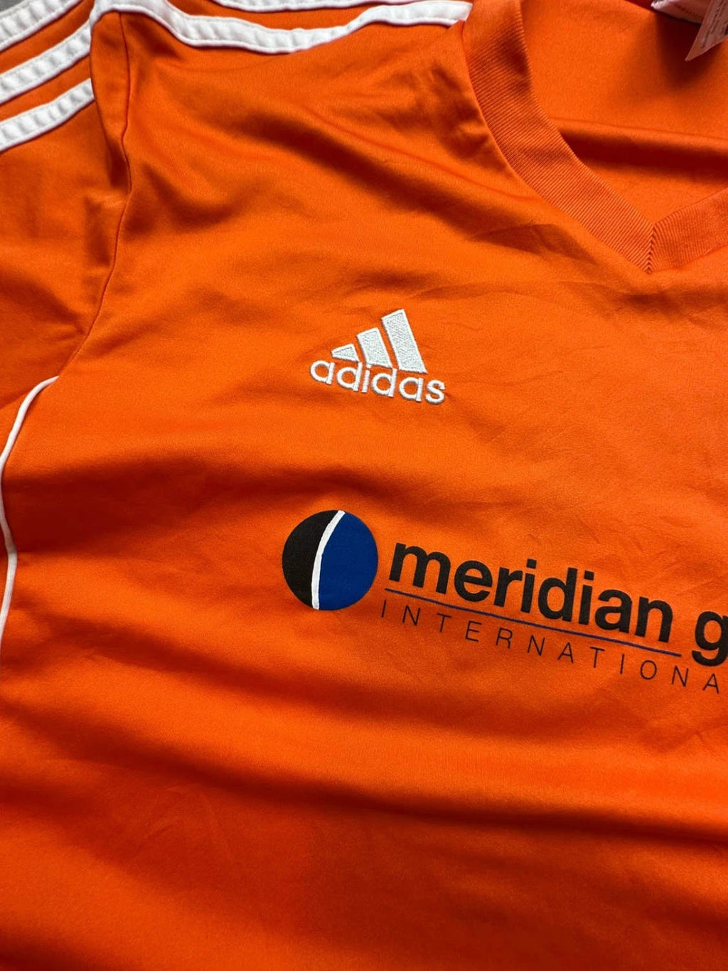 Maillot Adidas Naperville Strikers FC Orange – Football Vintage Y2K 2000s