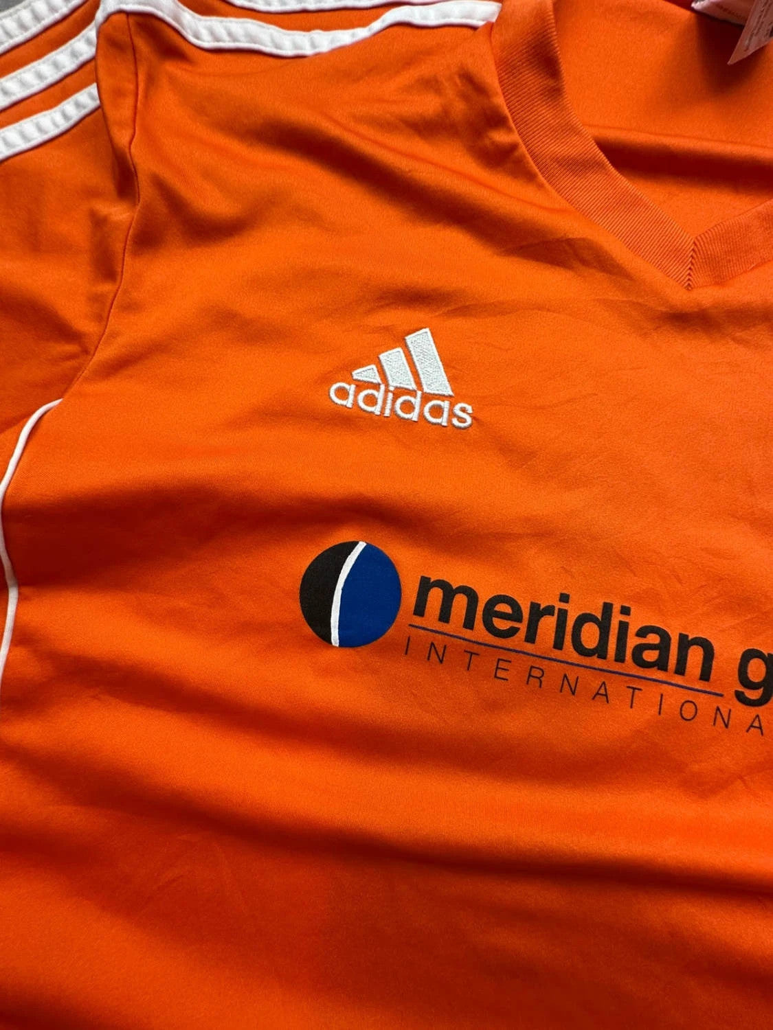 Maillot Adidas Naperville Strikers FC Orange – Football Vintage Y2K 2000s