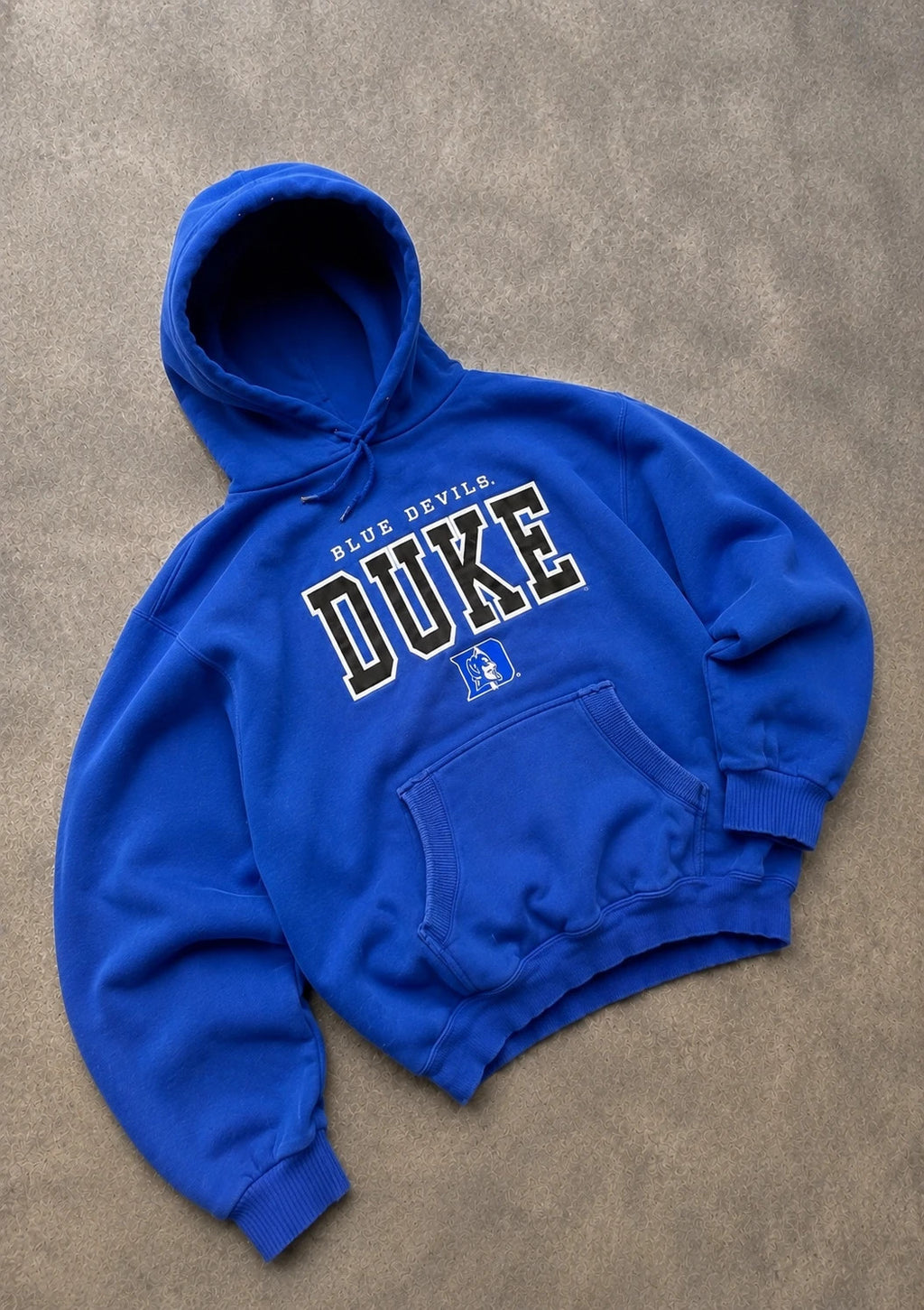 Hoodie Vintage Duke Blue Devils University – Bleu Royal