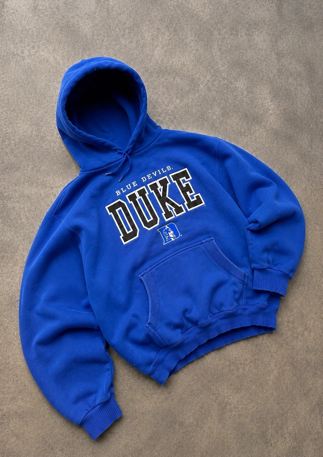 Hoodie Vintage Duke Blue Devils University – Bleu Royal