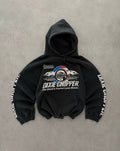 Hoodie Vintage Dixie Chopper Premier Outdoor – Noir Y2K