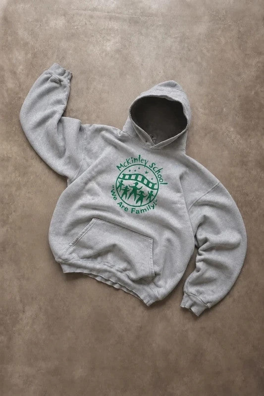 Sweat Vintage McKinley School Family – Gris