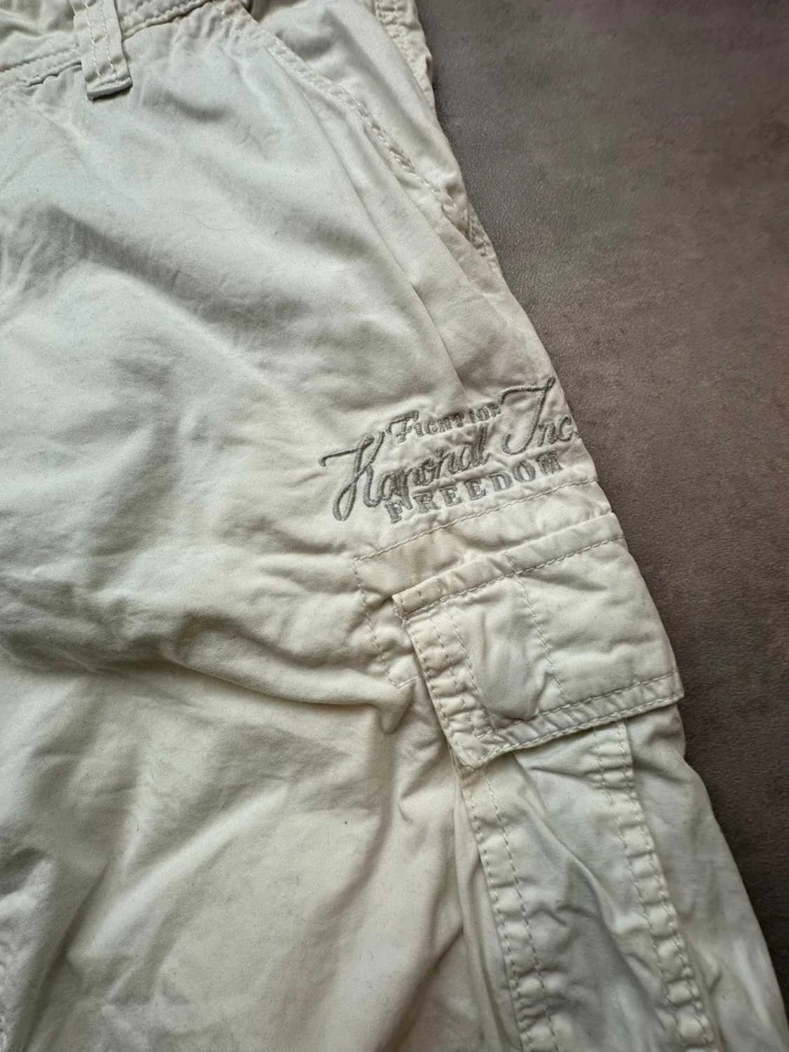 Short Cargo Kaporal Jeans Vintage Blanc