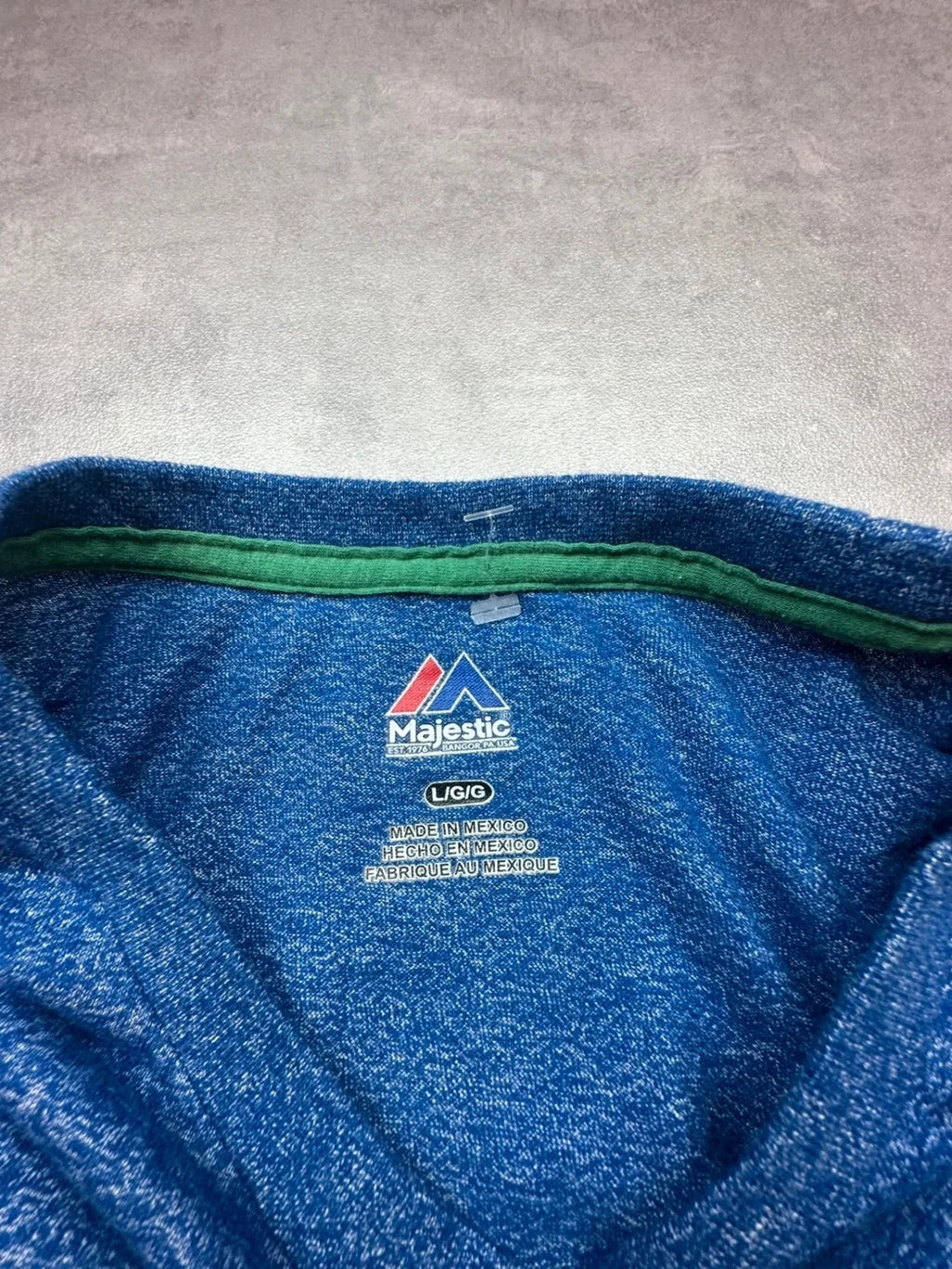 Tee-shirt NFL Vintage Seattle Seahawks Steve Largent #80 Majestic Bleu