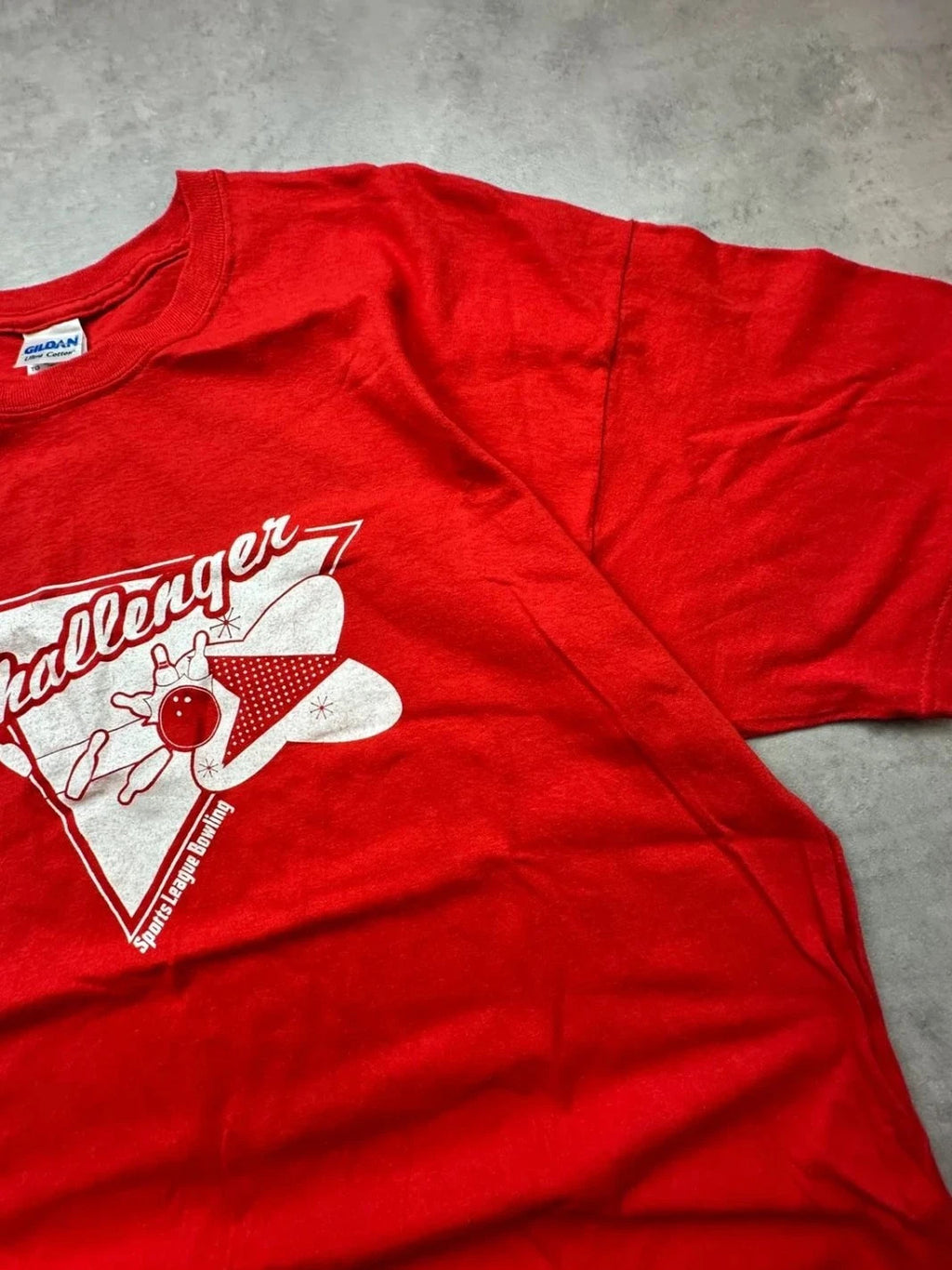 Tee-Shirt Vintage Challengers Rouge