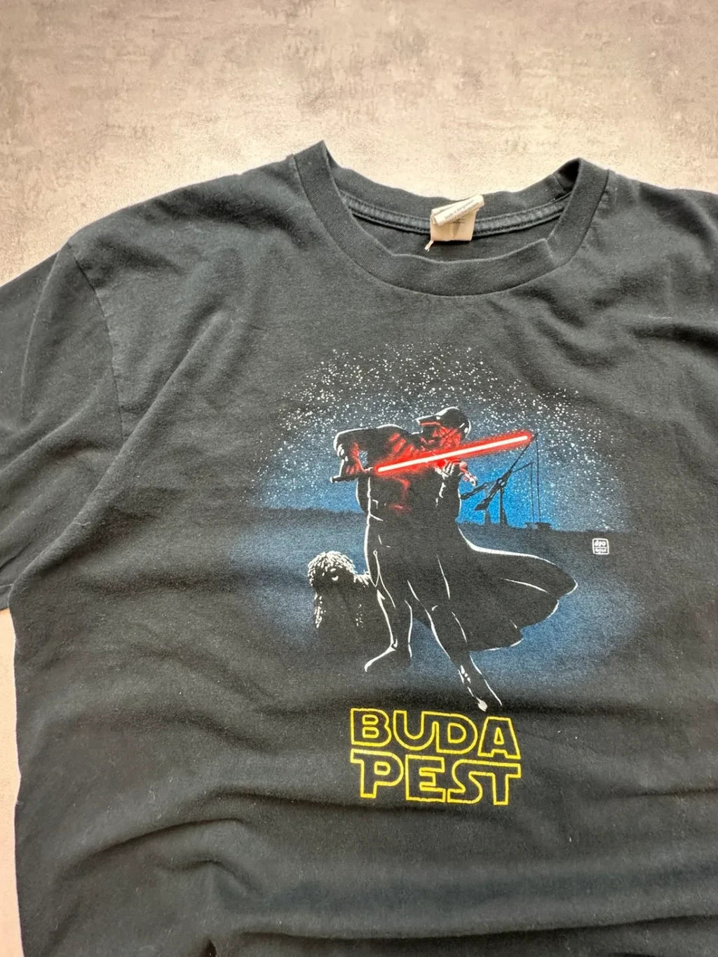 T-Shirt Star Wars Budapest Dark Vador Vintage
