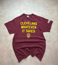 Tee Shirt Vintage Cleveland Cavaliers NBA Bordeaux – Basketball