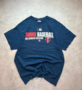 Tee Shirt MLB Vintage Minnesota Twins Marine – Baseball USA