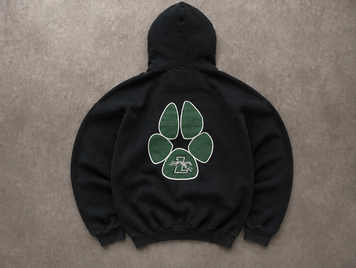 Sweat Zippé Vintage Loyola University – Noir