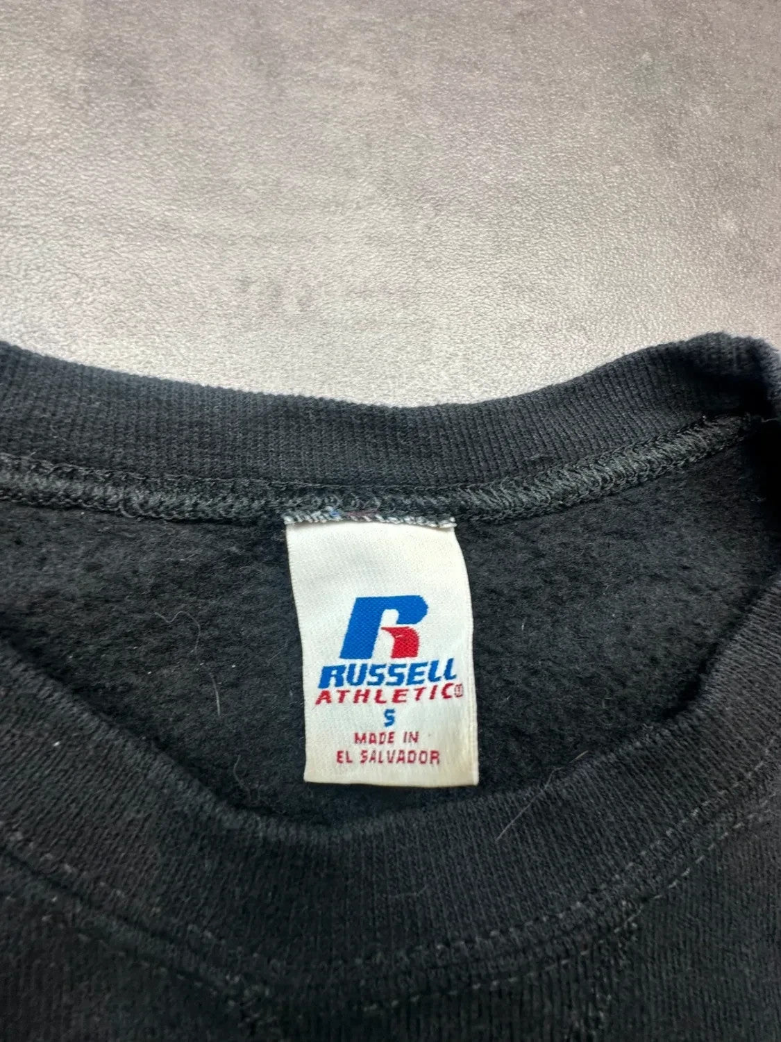 Sweat Russell Athletic Vintage Bishop Kelly Knights Noir