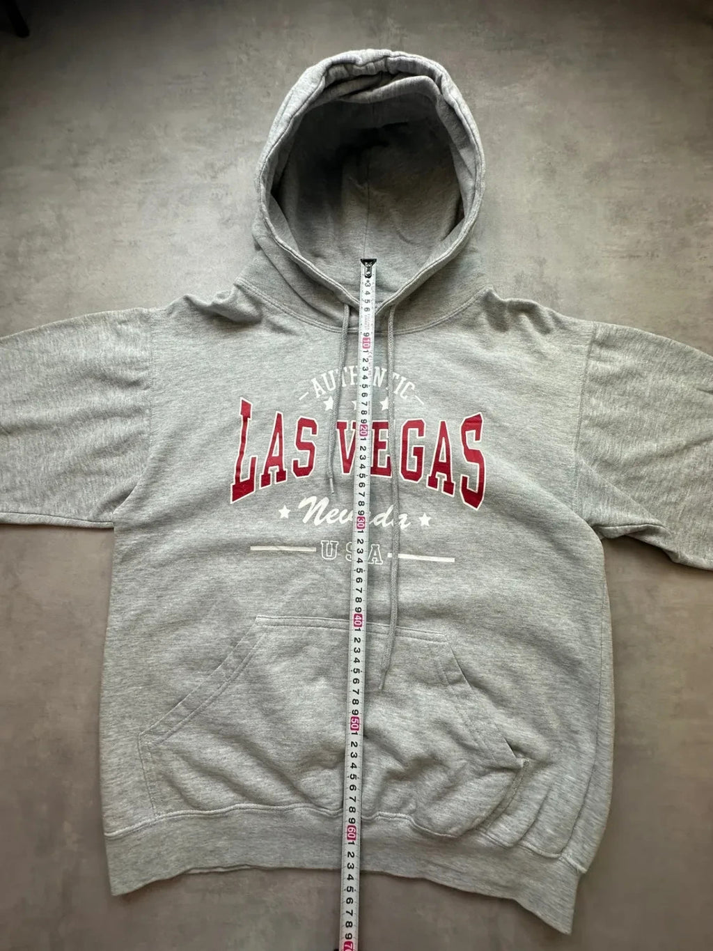 Hoodie Vintage Las Vegas Nevada USA – Gris Chiné – American College