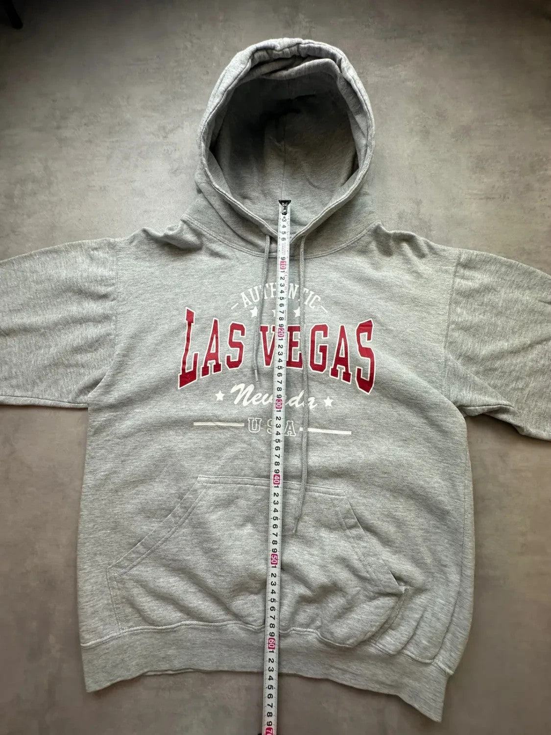 Hoodie Vintage Las Vegas Nevada USA – Gris Chiné – American College