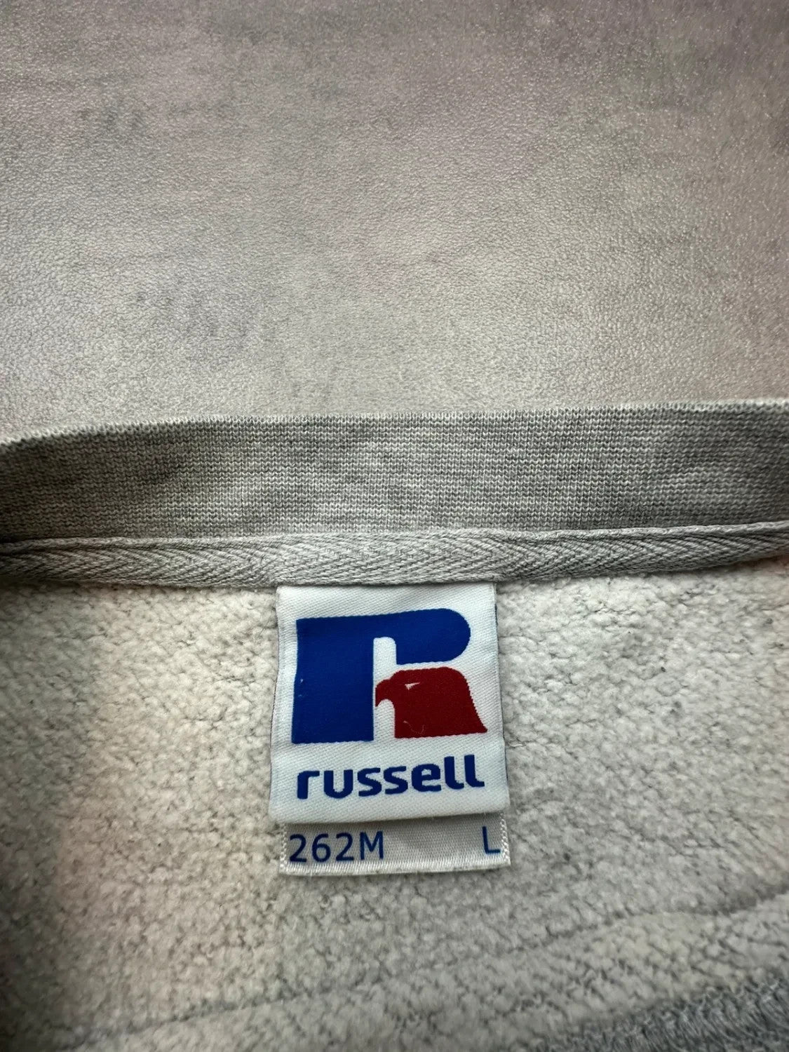 Sweat Russell Athletic Vintage Nudel Gris – Sportswear USA