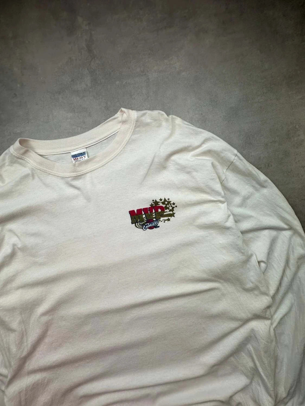 Tee Shirt Vintage Cleveland Cavaliers NBA Playoffs Blanc – Longsleeve Graphic 90s Y2K