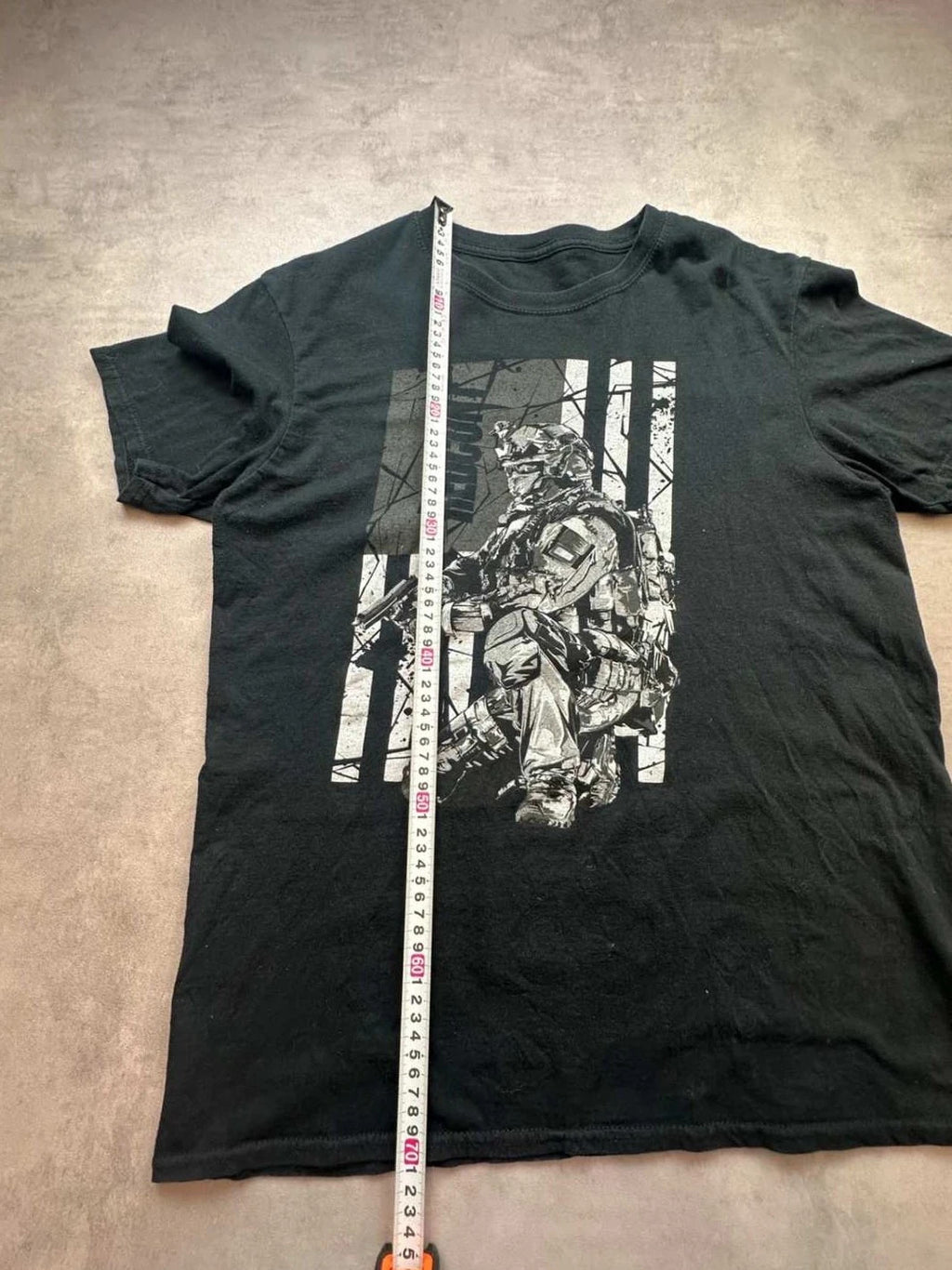 Tee-shirt Vintage Redcon1 US Army Noir