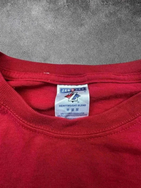 T-Shirt Vintage Long Sleeve Volleyball Champions 2009 – Red