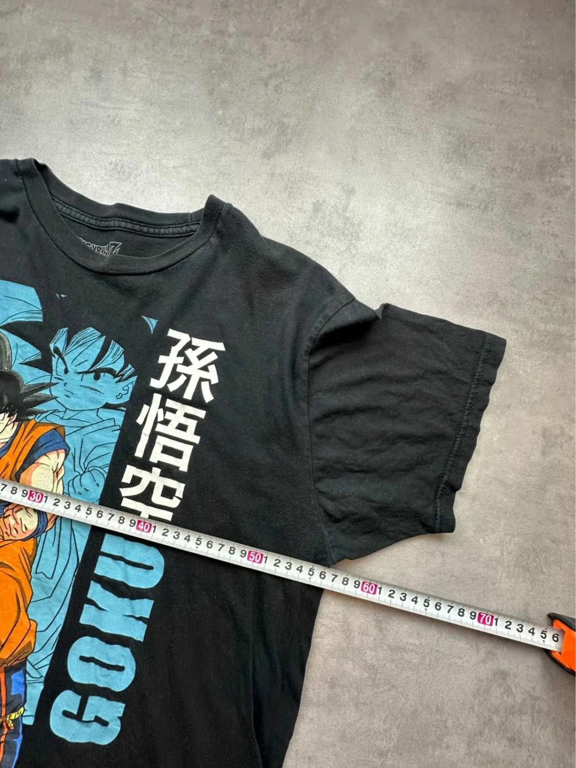 T-Shirt Dragon Ball Z Goku Vintage – Noir