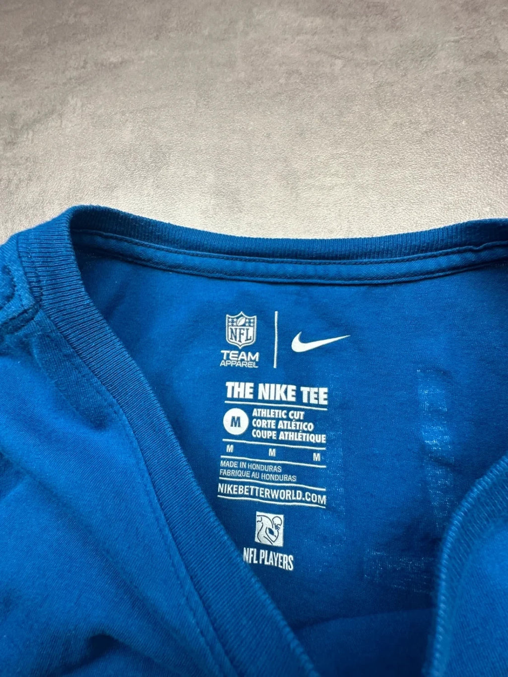 Tee-Shirt NFL Vintage Andrew Luck #12 Indianapolis Colts Bleu