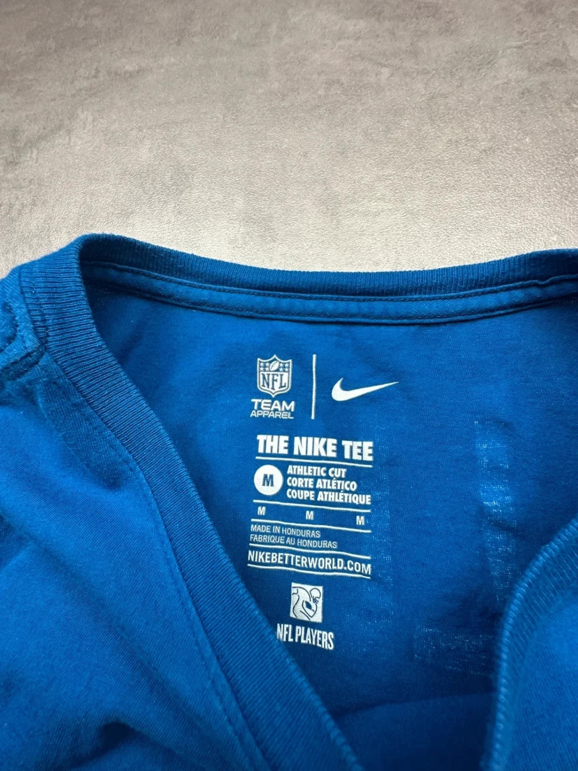 Tee-Shirt NFL Vintage Andrew Luck #12 Indianapolis Colts Bleu