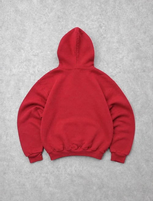 Hoodie Vintage Taylor Titans College USA Rouge