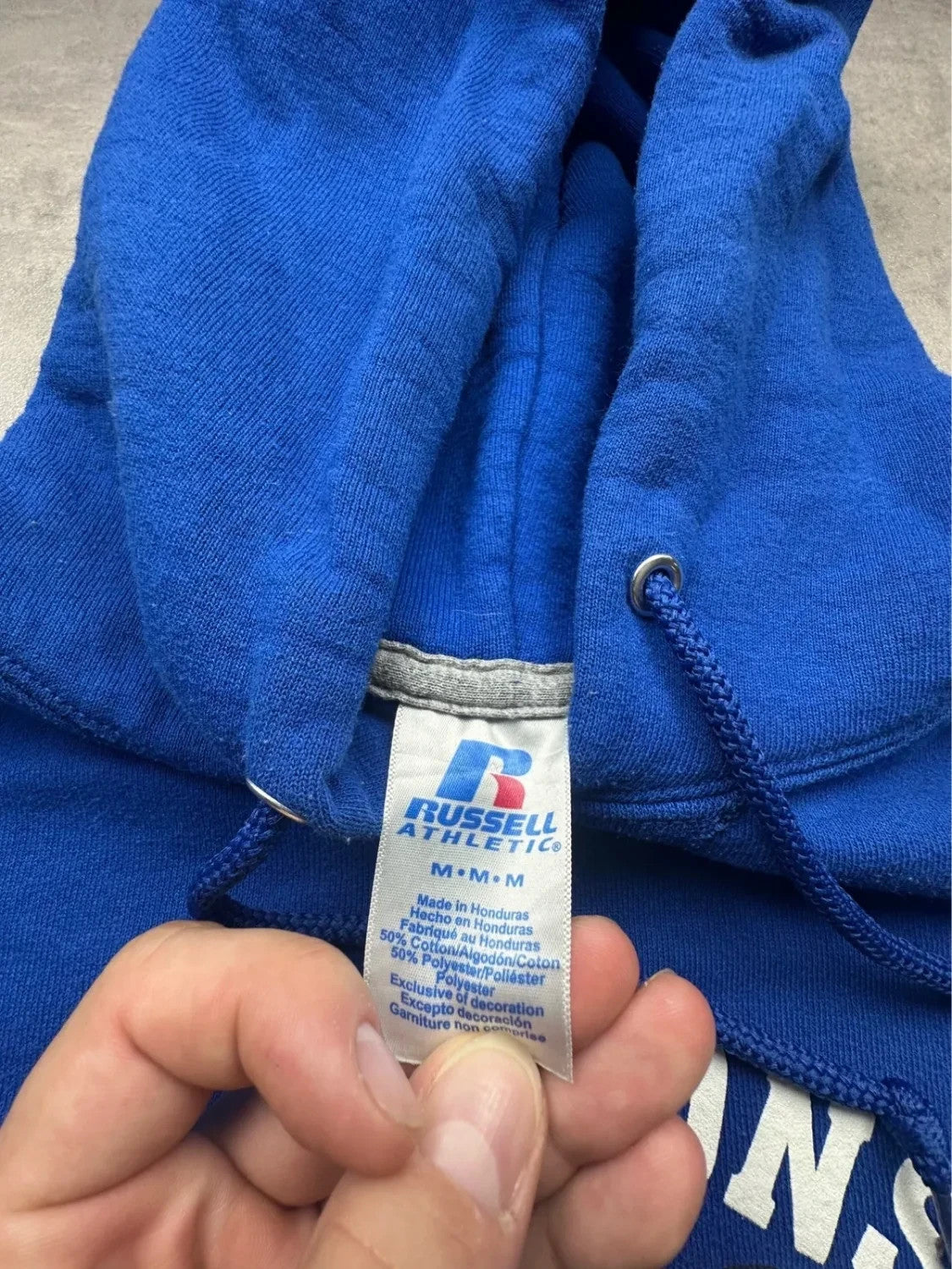 Sweat Vintage Russell Athletic Dragons Basketball – Bleu M