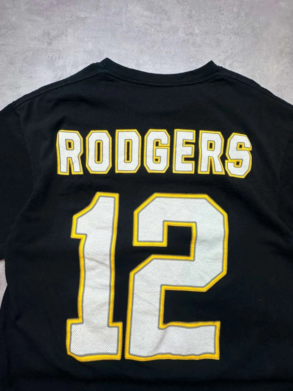 Tee-Shirt Green Bay Packers Aaron Rodgers #12 Vintage – NFL