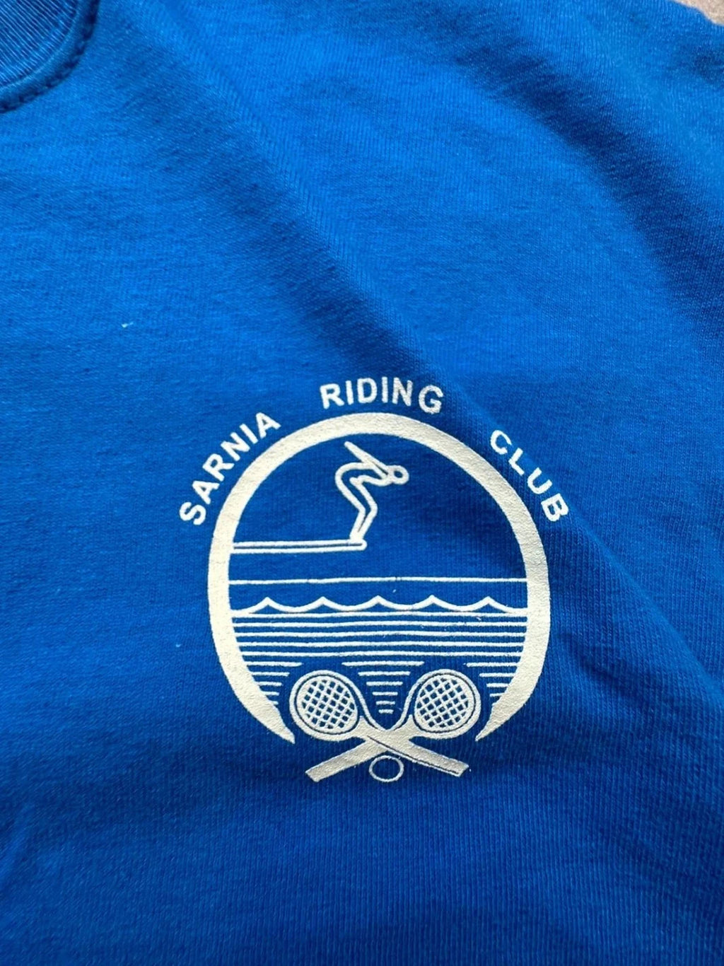 Tee-Shirt Vintage Sarnia Riding Club Bleu – Staff
