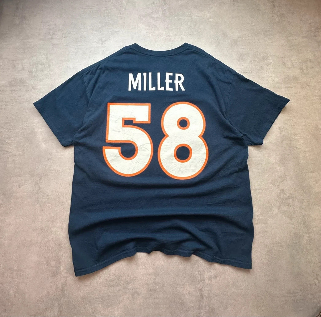 Tee-shirt NFL Vintage Denver Broncos Von Miller #58 XL | WellStore Vintage