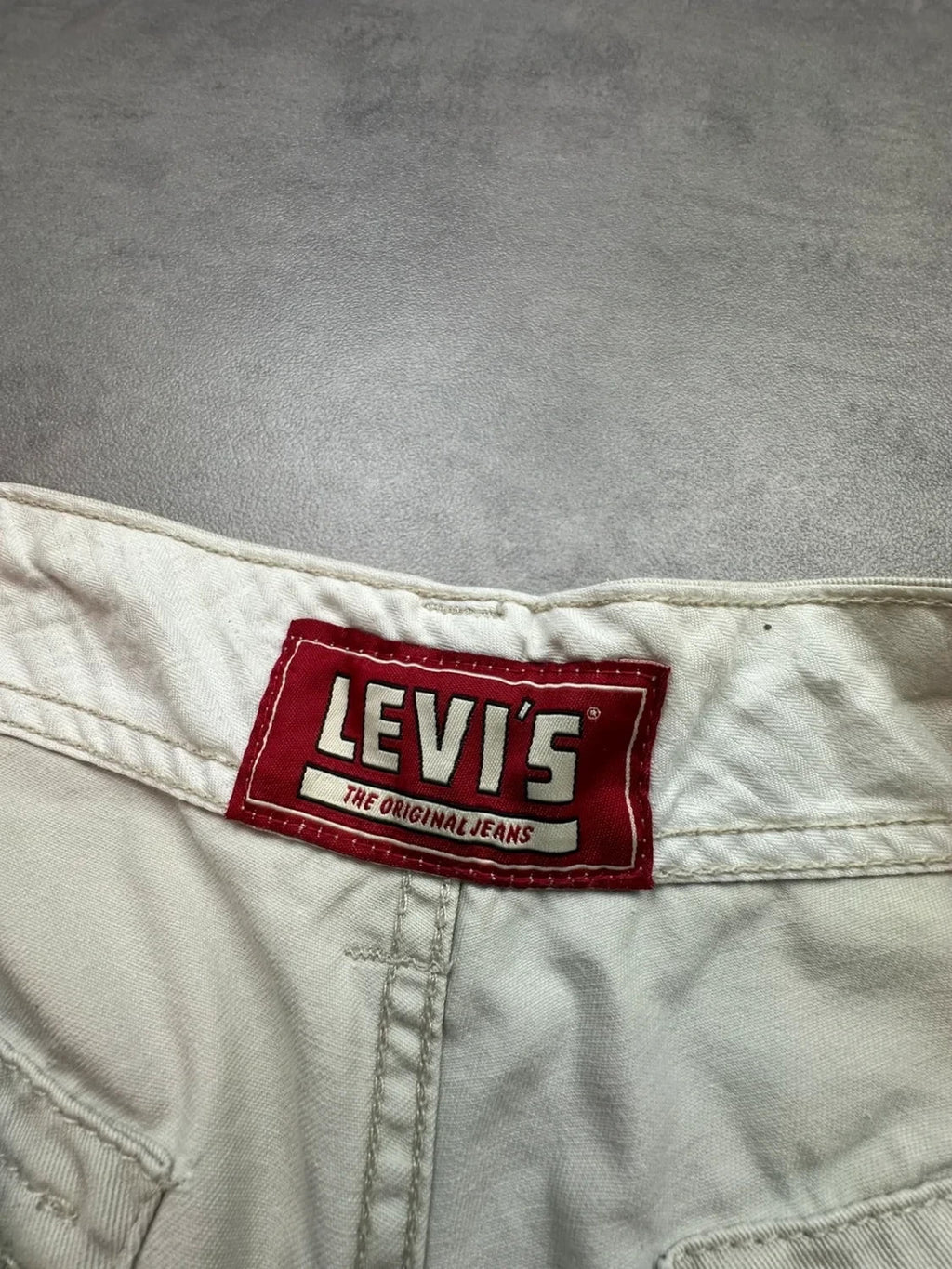 Short Cargo Levi's Vintage Blanc