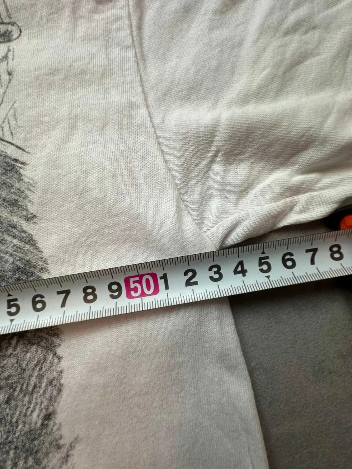 T-Shirt Vintage Batman Graphic Print Blanc