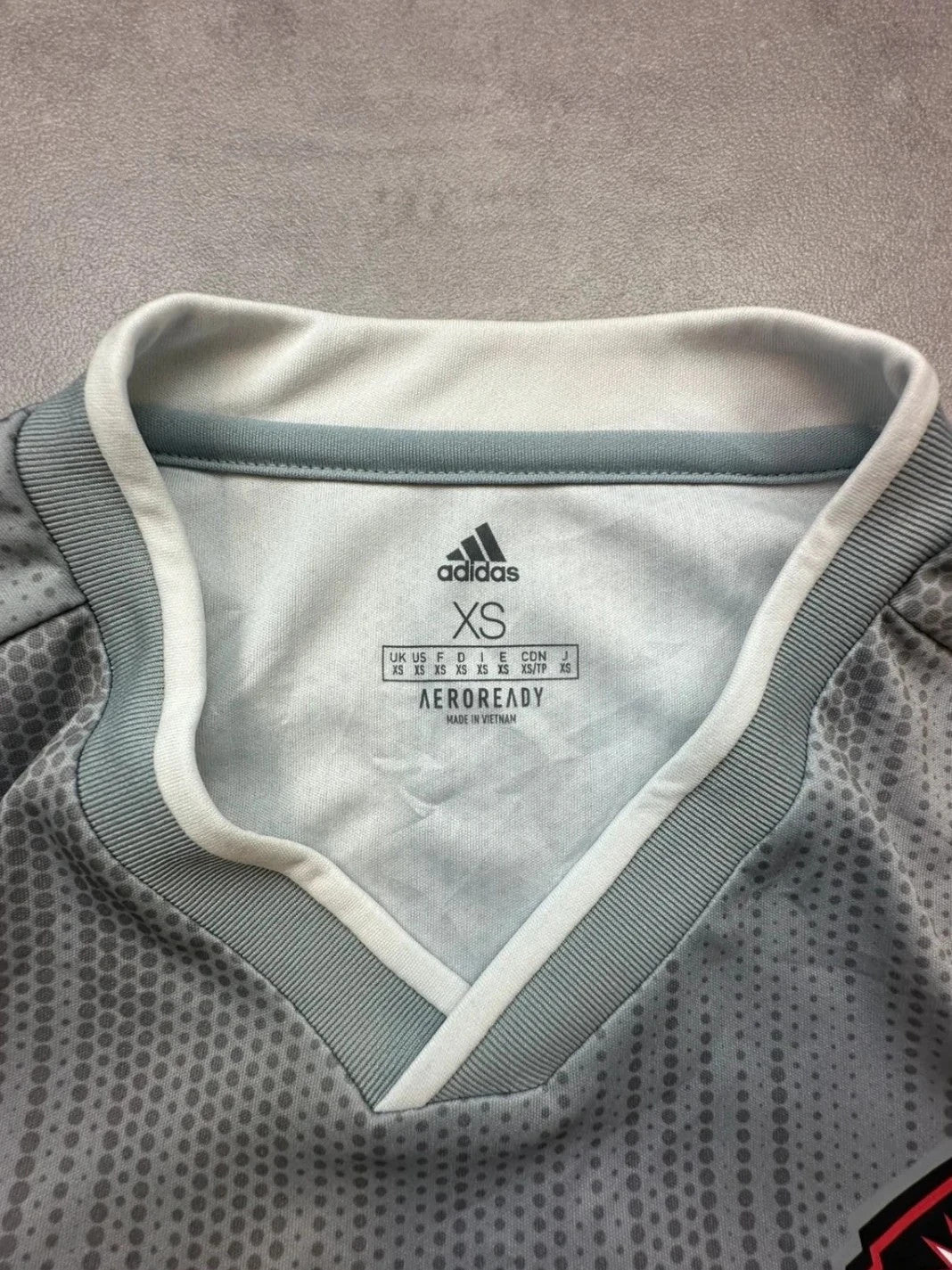 Maillot Adidas Vintage Broomfield Soccer Club Gris – Colorado USA