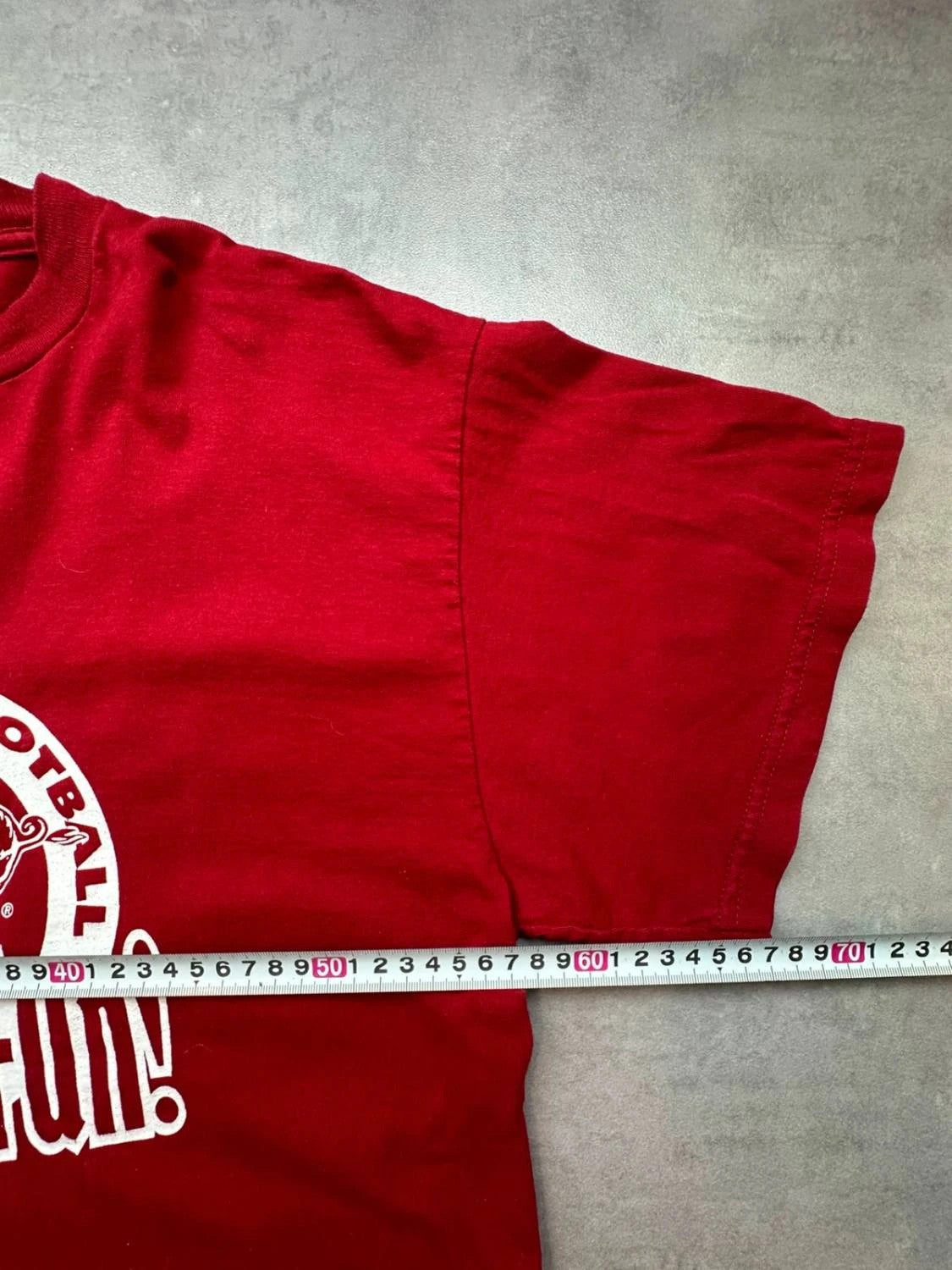 T-Shirt Vintage Arkansas Football University Rouge