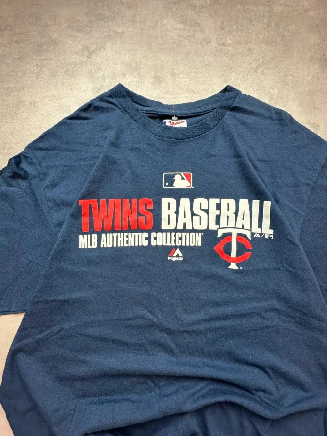 Tee Shirt MLB Vintage Minnesota Twins Marine – Baseball USA