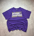 Tee Shirt Vintage Minnesota Vikings NFL 2017 Division Champions – Purple
