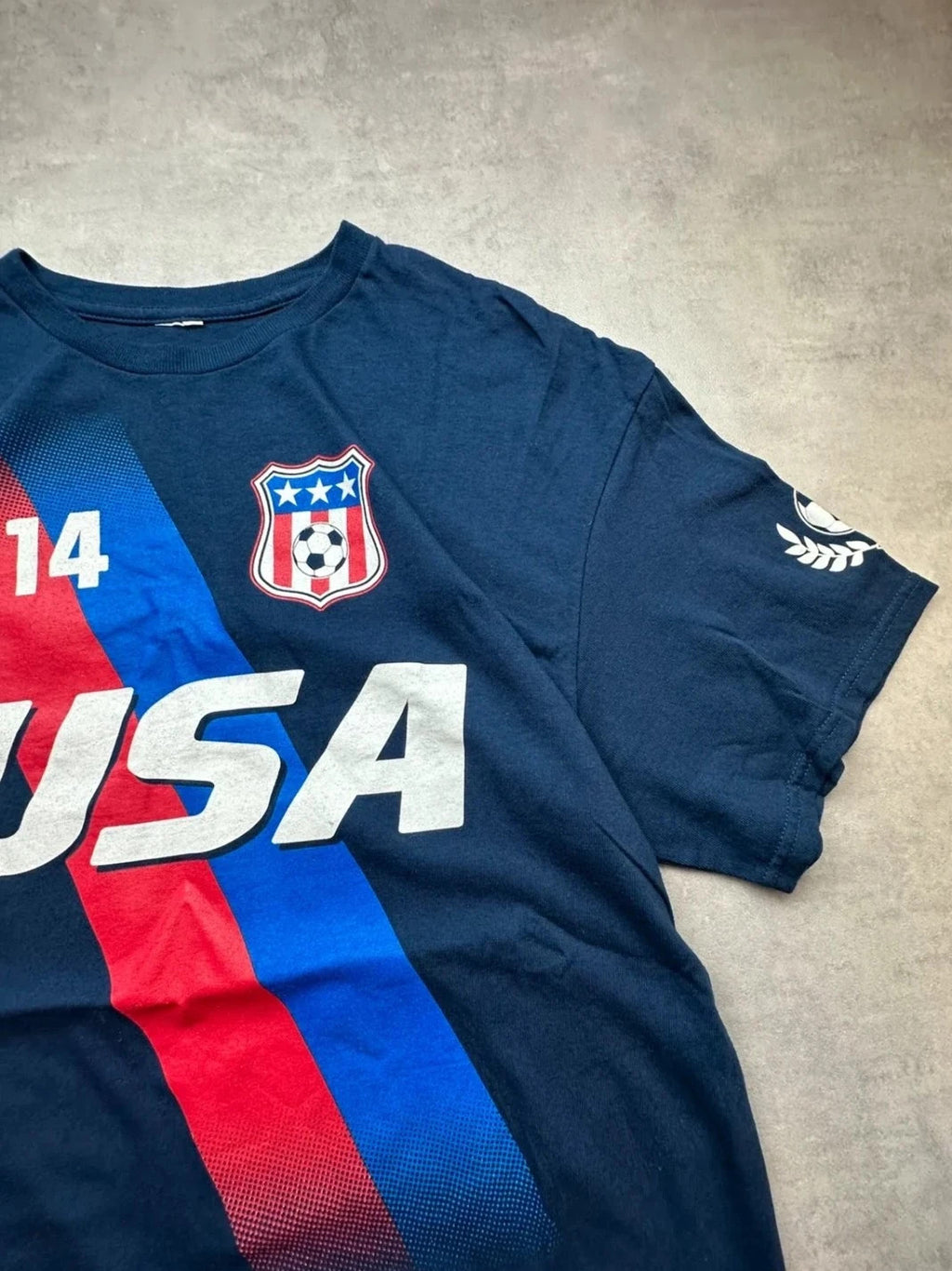 Tee Shirt Vintage USA #14 – Marine