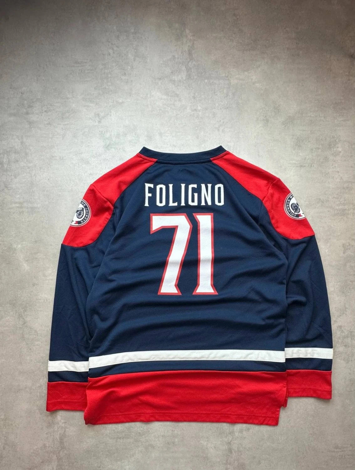 Maillot NHL Columbus Blue Jackets Nick Foligno #71