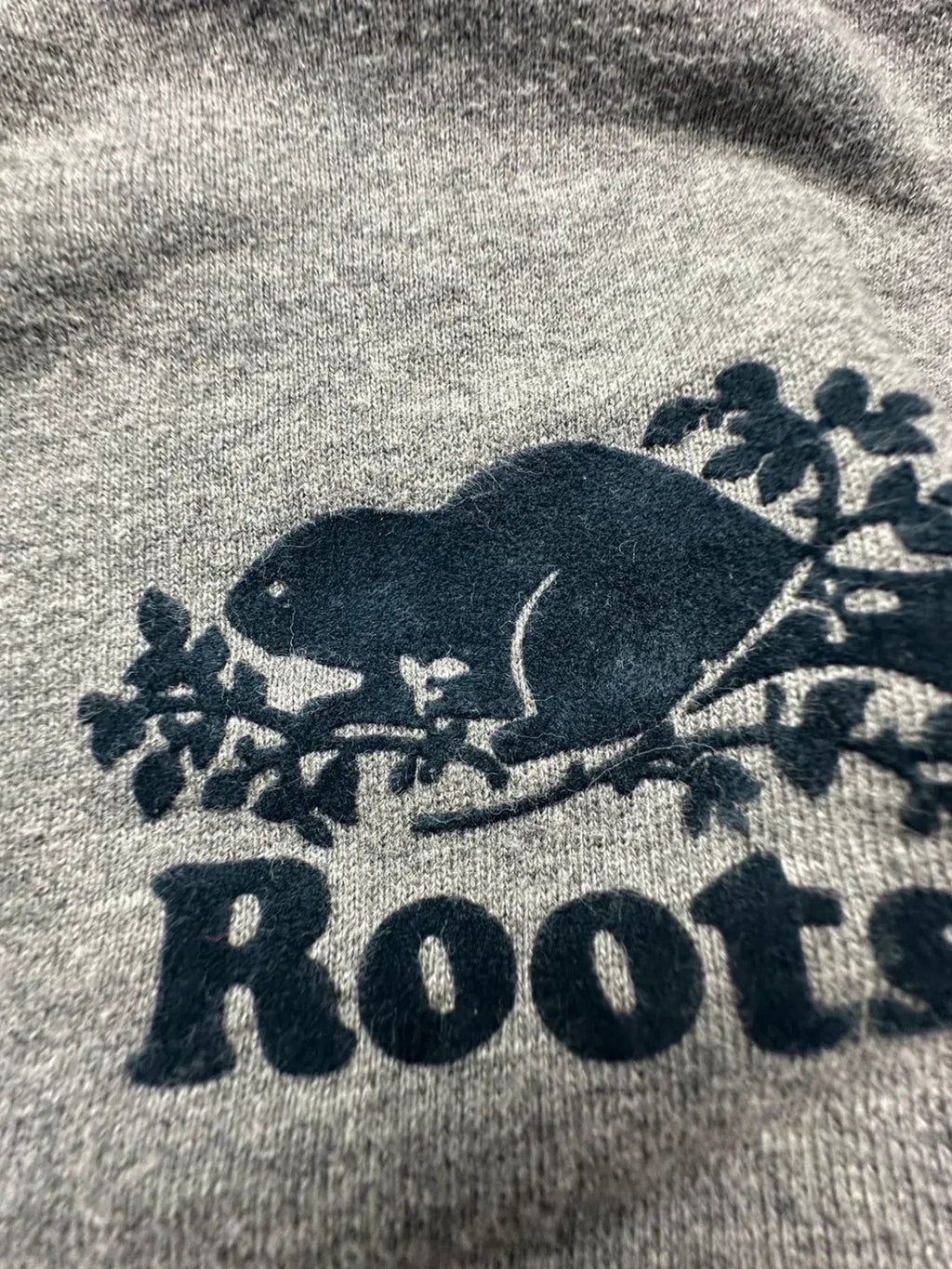 Sweat Roots Vintage Print Gris