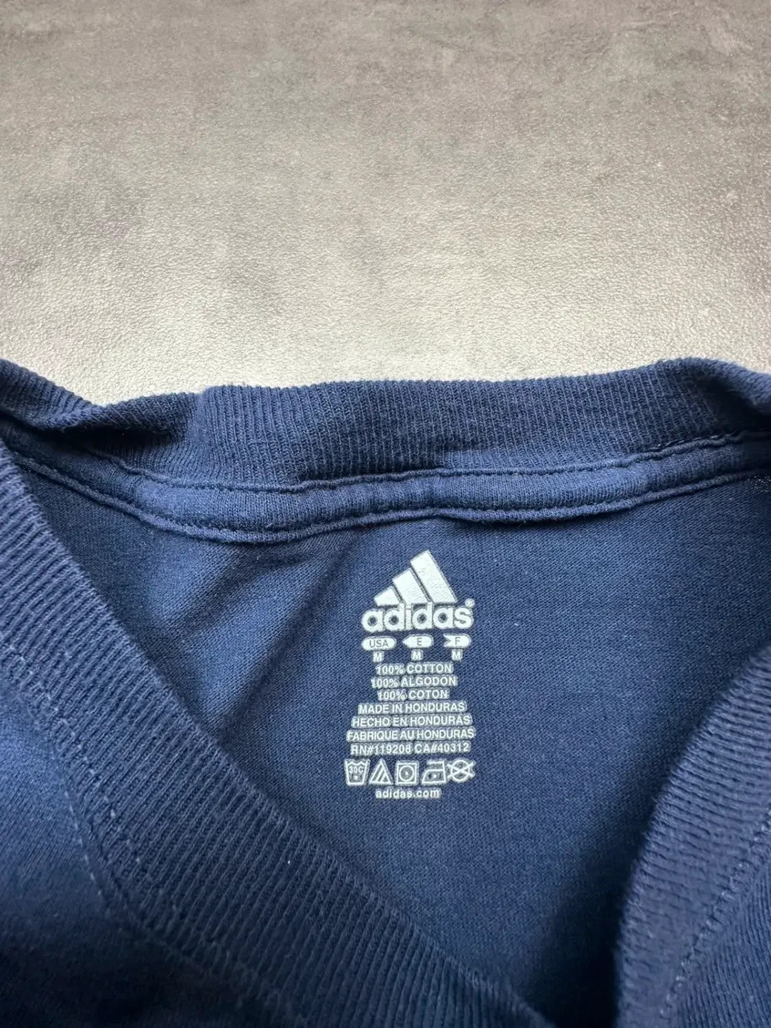 Tee-Shirt Adidas Indiana Pacers NBA Vintage Marine