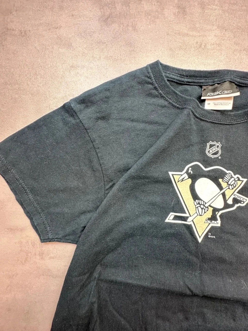 Tee Shirt Vintage Pittsburgh Penguins Malkin #71 Noir – NHL Hockey USA
