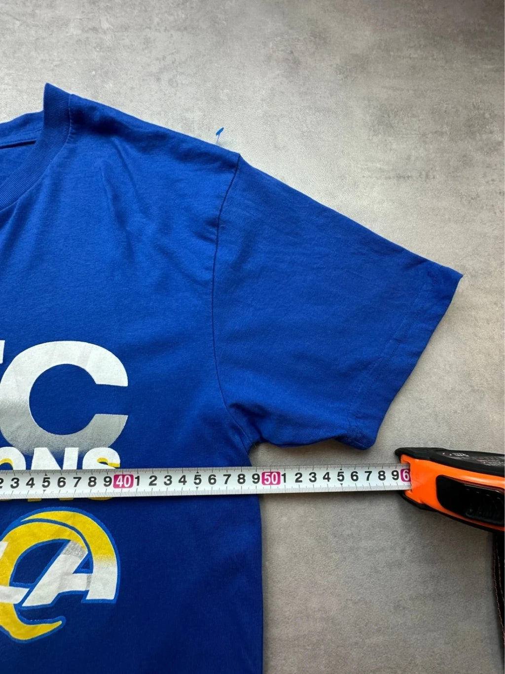 Tee-shirt Nike Vintage Los Angeles Rams Super Bowl Champions Bleu