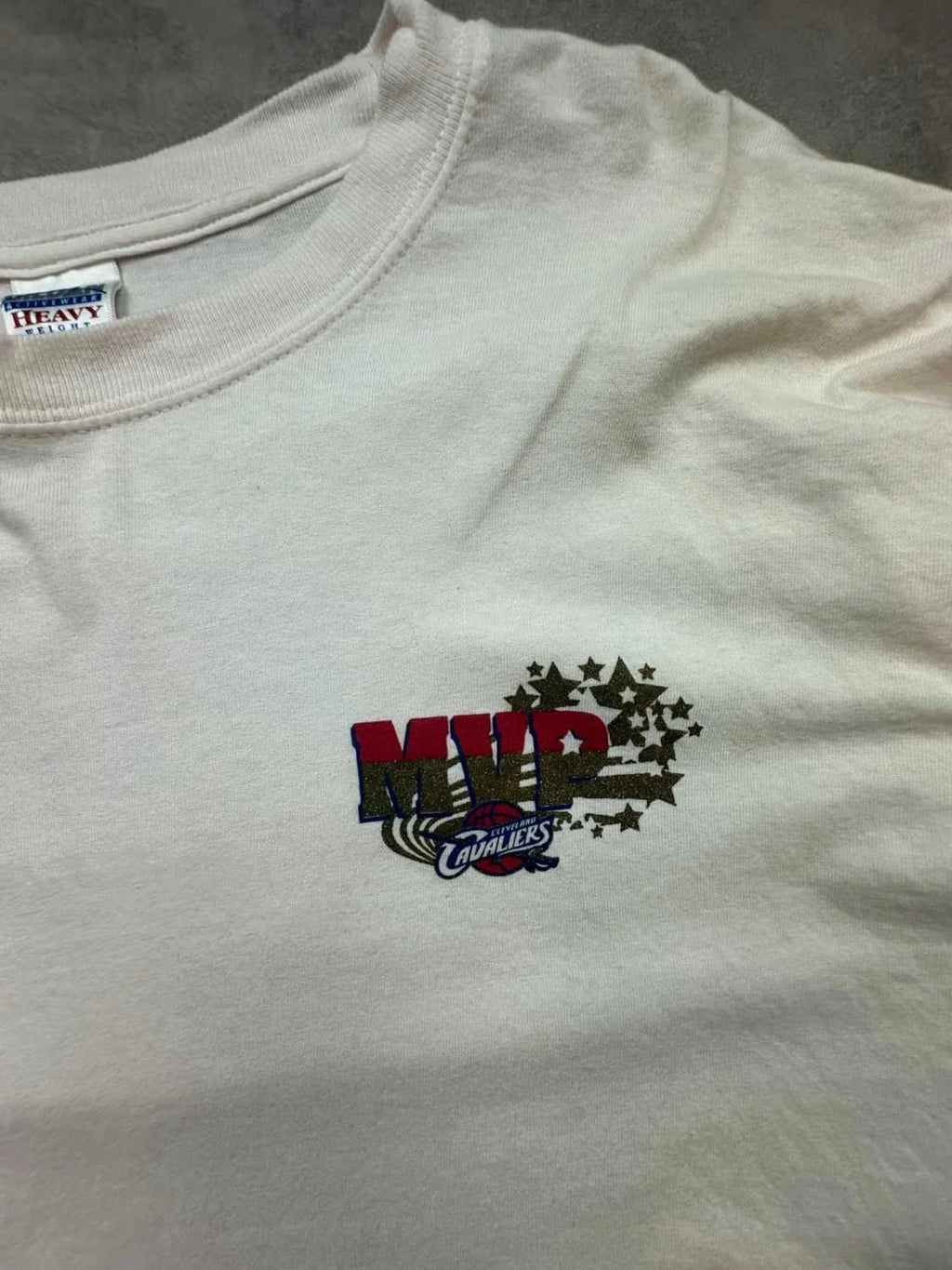 Tee Shirt Vintage Cleveland Cavaliers NBA Playoffs Blanc – Longsleeve Graphic 90s Y2K