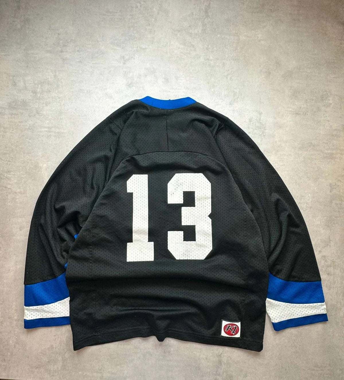 Maillot Hockey Vintage Spring Sets #13 Noir & Bleu
