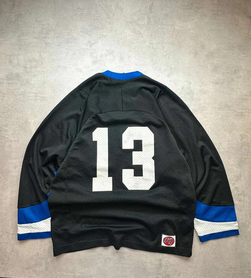 Maillot Hockey Vintage Spring Sets #13 Noir & Bleu