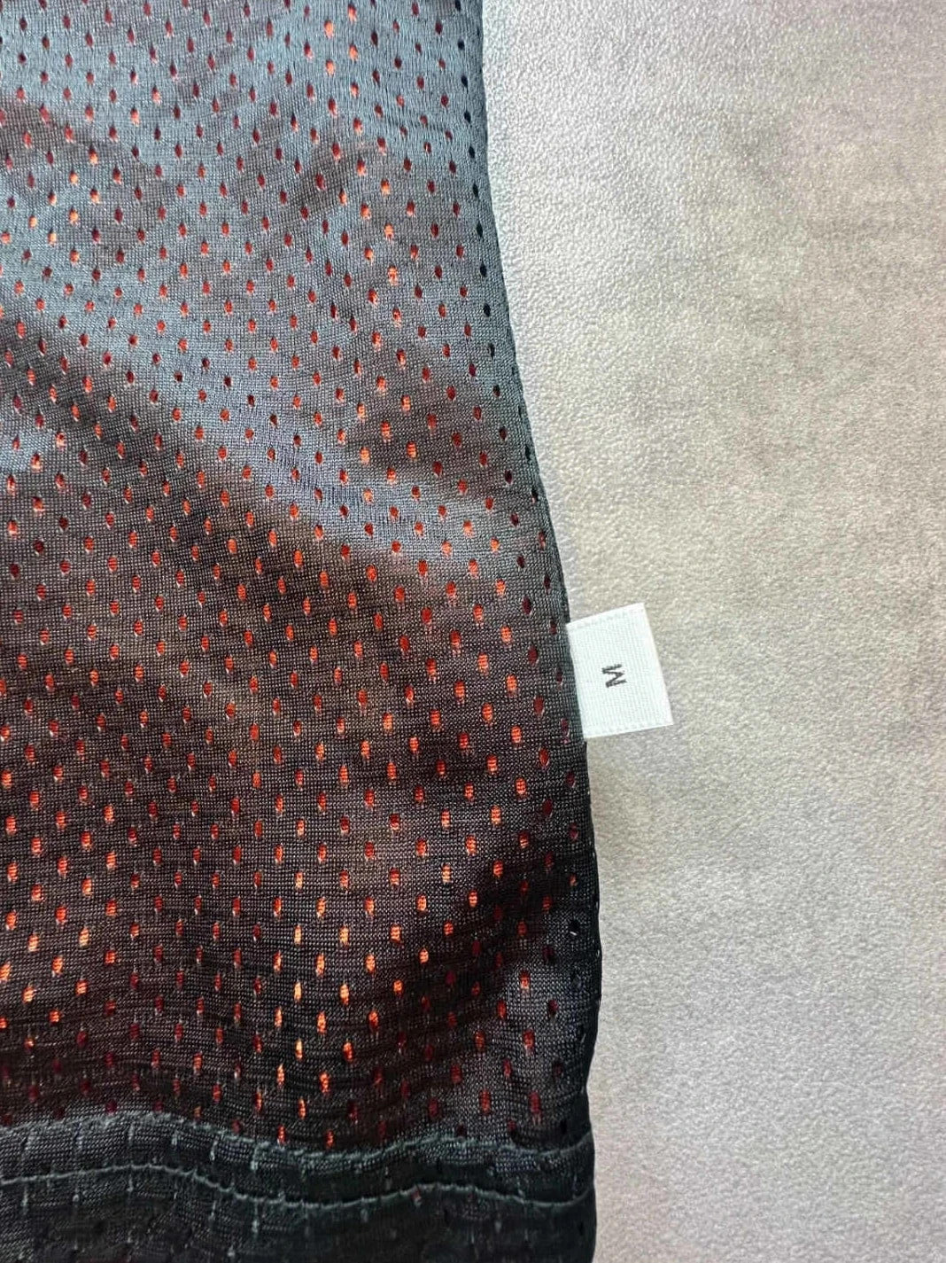 Maillot Lacrosse Vintage Landon #10 Réversible Noir Orange