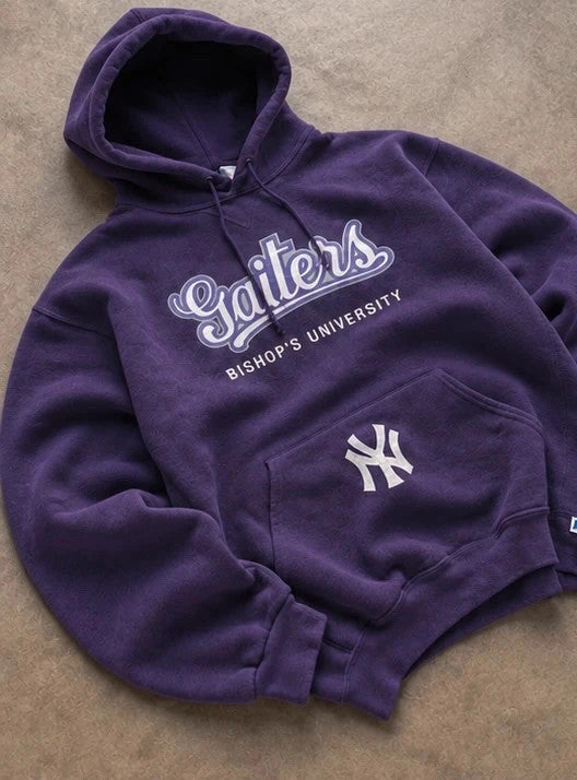 Sweat Hoodie Vintage Bishop’s University Gaiters – Violet