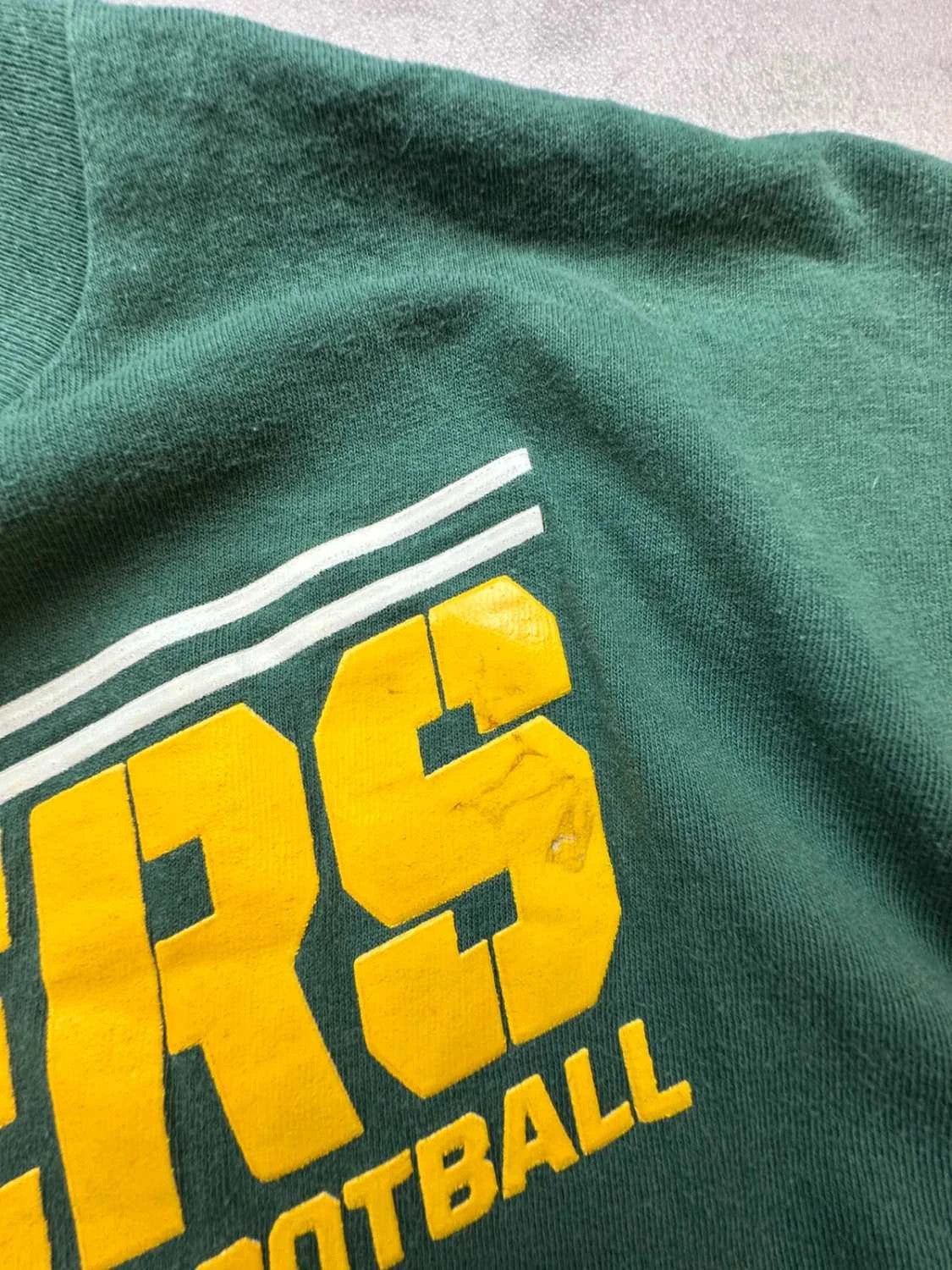 T-Shirt Vintage NFL Green Bay Packers Majestic Vert