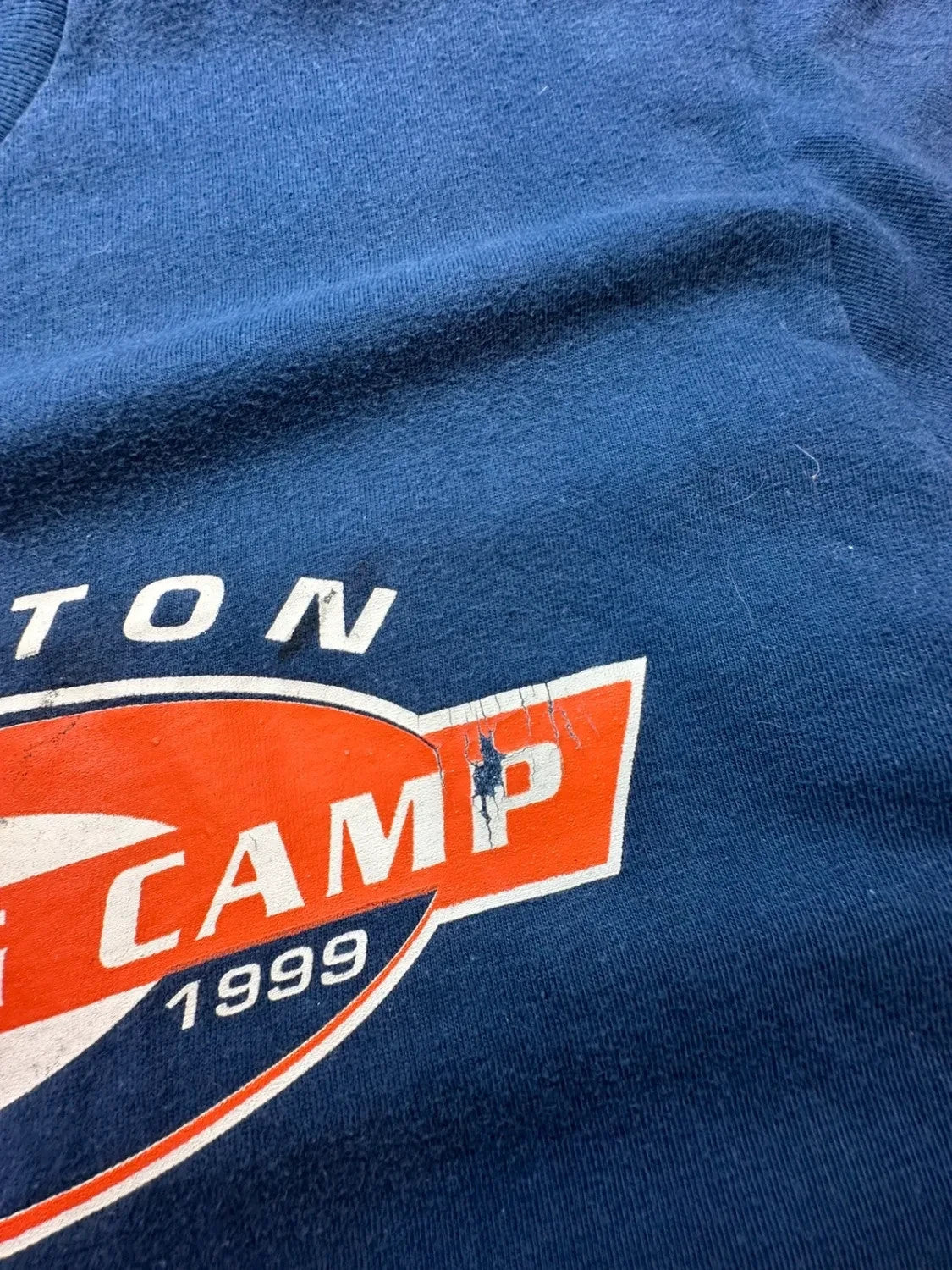 Tee-Shirt Vintage Wrestling Camp 1999 Marine